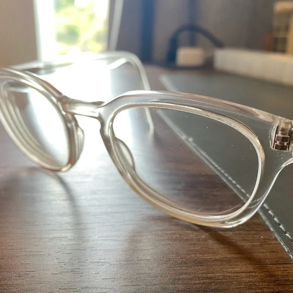 Barton Perreira Gellert Glasses – Clear Crystal | Handmade in Japan | Lightly Us - Picture 1 of 5